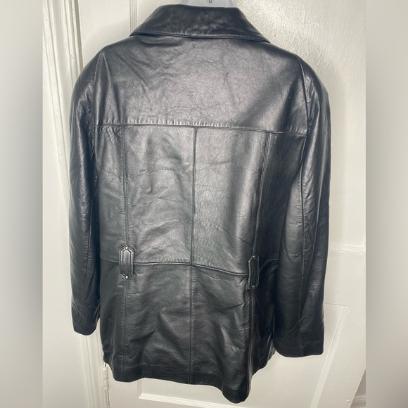 Preswick & Moore Black Leather Women's Jacket - Picture 6 of 12